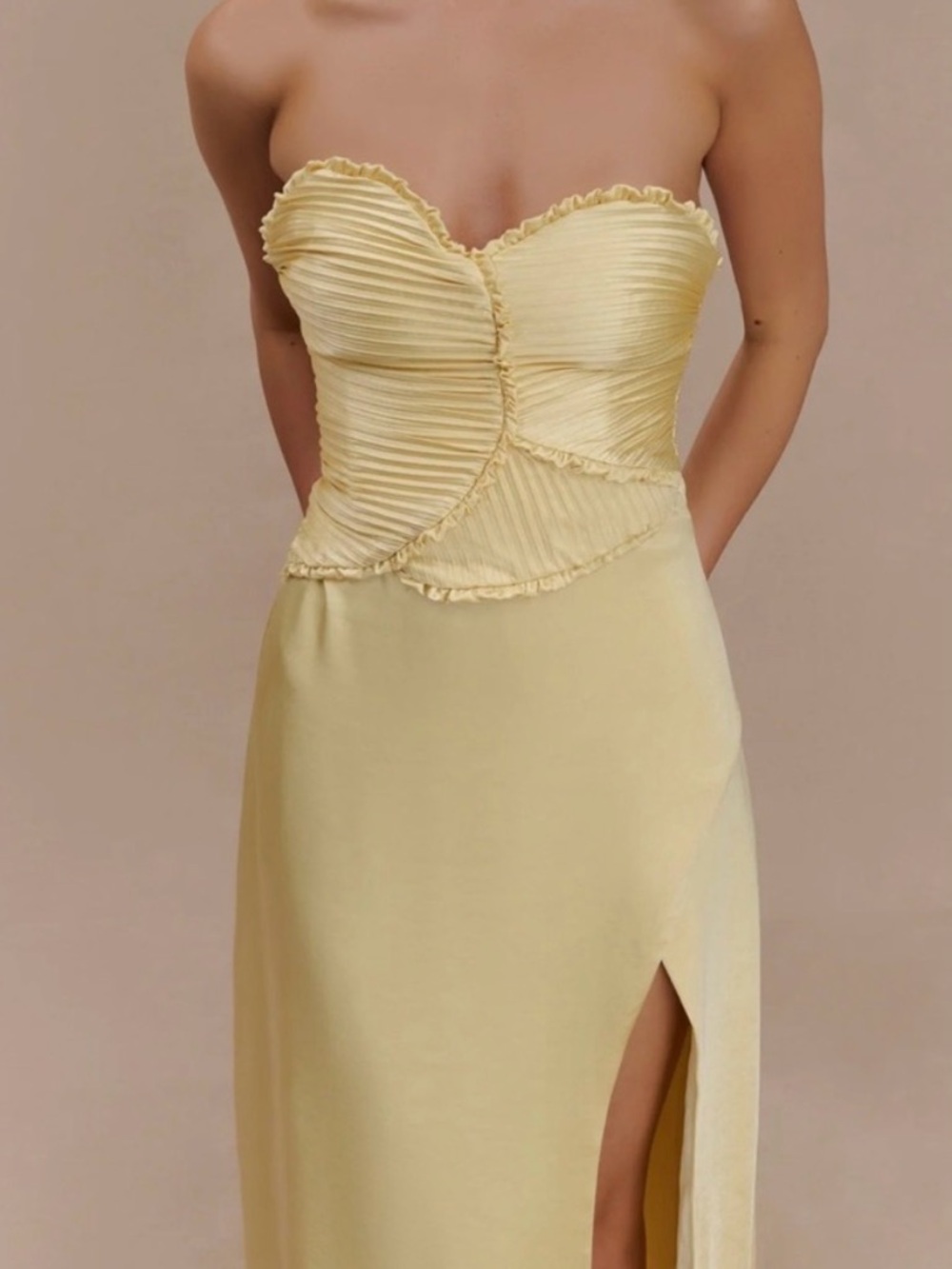 Meshki Larissa Satin Maxi NEW W/ TAGS